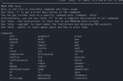 megacmd login|Unleash MEGAs Full Potential with MEGA CMD .
